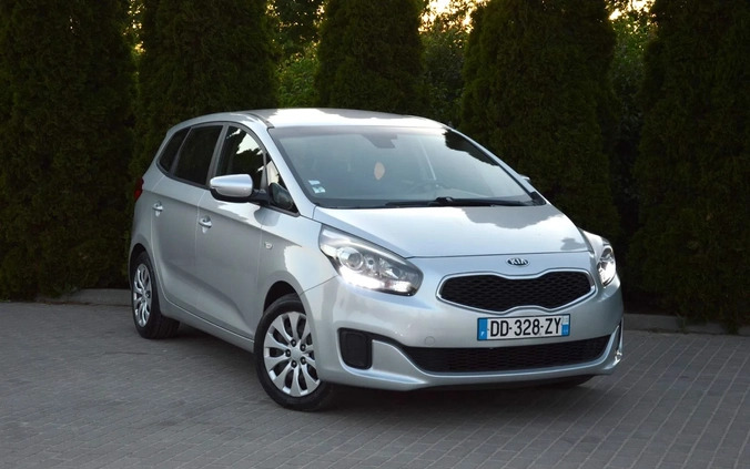 Kia Carens cena 34900 przebieg: 187500, rok produkcji 2014 z Siemianowice Śląskie małe 436